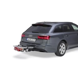 Bagażnik rowerowy na hak holowniczy Uebler i21S srebrny 2 rowery 13 PIN ⬅️ sklep DOAN