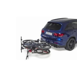 Bagażnik rowerowy na hak holowniczy Uebler i21 90° srebrny 2 rowery 13 PIN odchylanie kąt 90° ⬅️ sklep DOAN