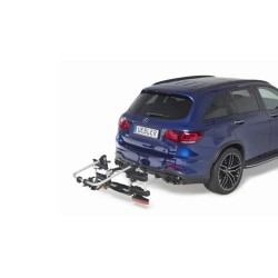 Bagażnik rowerowy na hak holowniczy Uebler i21 90° srebrny 2 rowery 13 PIN odchylanie kąt 90° ⬅️ sklep DOAN