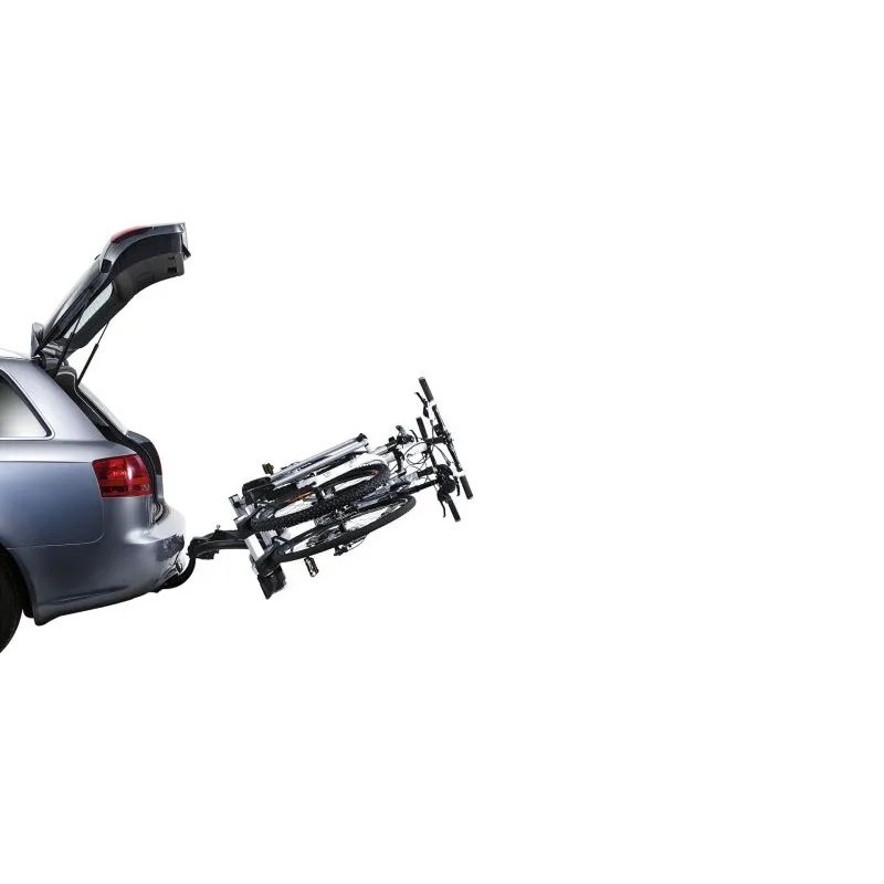 Bagażnik rowerowy na hak holowniczy Thule EuroWay 920 srebrny 2 rowery 13 PIN ⬅️ sklep DOAN