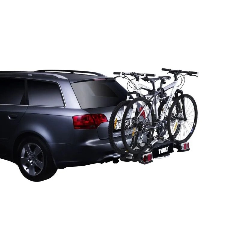 Bagażnik rowerowy na hak holowniczy Thule EuroWay 920 srebrny 2 rowery 13 PIN ⬅️ sklep DOAN