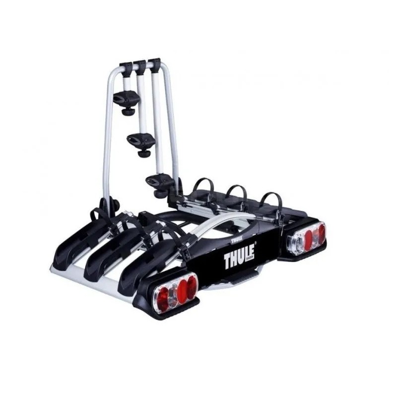 Bagażnik rowerowy na hak holowniczy Thule EuroWay 922 srebrny 3 rowery 13 PIN ⬅️ sklep DOAN