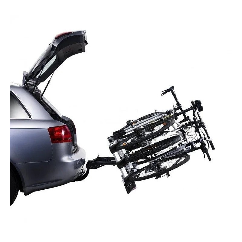 Bagażnik rowerowy na hak holowniczy Thule EuroWay 922 srebrny 3 rowery 13 PIN ⬅️ sklep DOAN