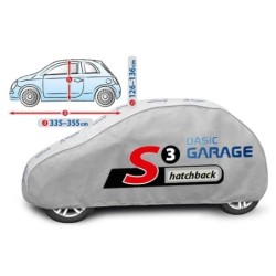 Plandeka na samochód BASIC GARAGE rozmiar S3 Hatchback ⬅️ sklep DOAN