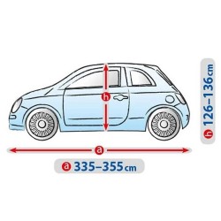 Plandeka na samochód BASIC GARAGE rozmiar S3 Hatchback ⬅️ sklep DOAN