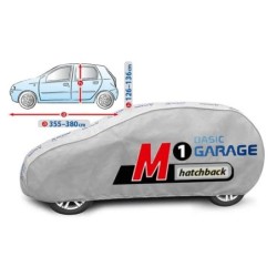 Plandeka na samochód BASIC GARAGE rozmiar M1 Hatchback ⬅️ sklep DOAN