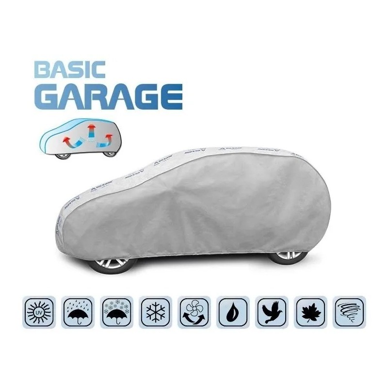 Plandeka na samochód BASIC GARAGE rozmiar M1 Hatchback ⬅️ sklep DOAN