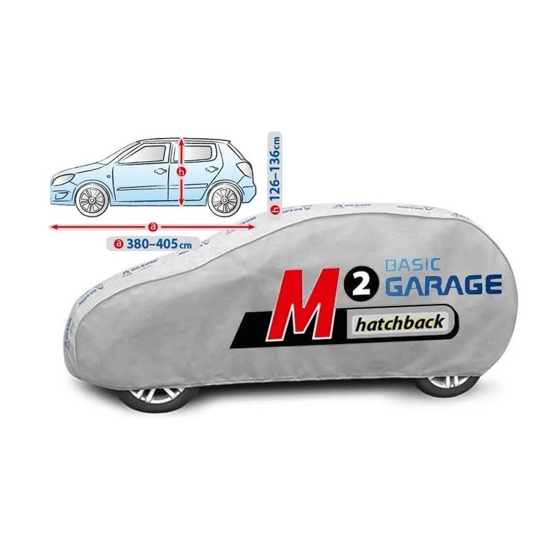 Plandeka na samochód BASIC GARAGE rozmiar M2 Hatchback ⬅️ sklep DOAN