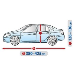 Plandeka na samochód BASIC GARAGE rozmiar M Sedan ⬅️ sklep DOAN