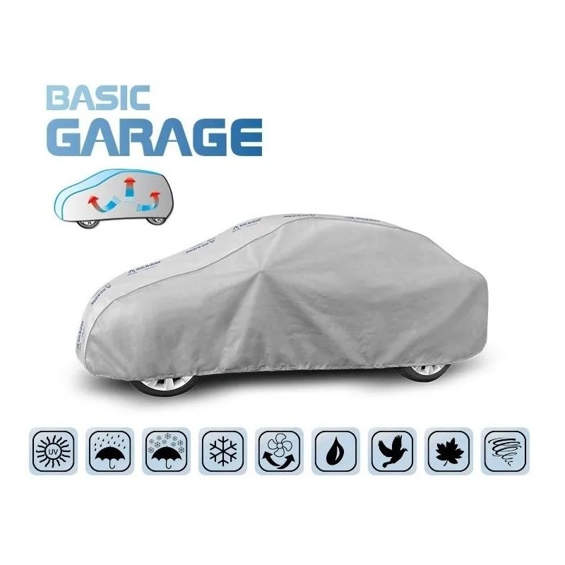 Plandeka na samochód BASIC GARAGE rozmiar M Sedan ⬅️ sklep DOAN