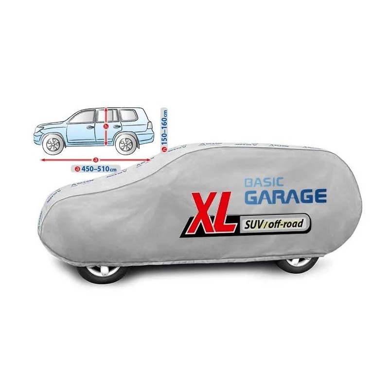 Plandeka na samochód BASIC GARAGE rozmiar XL Suv ⬅️ sklep DOAN