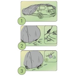 Plandeka na samochód BASIC GARAGE rozmiar XL Suv ⬅️ sklep DOAN