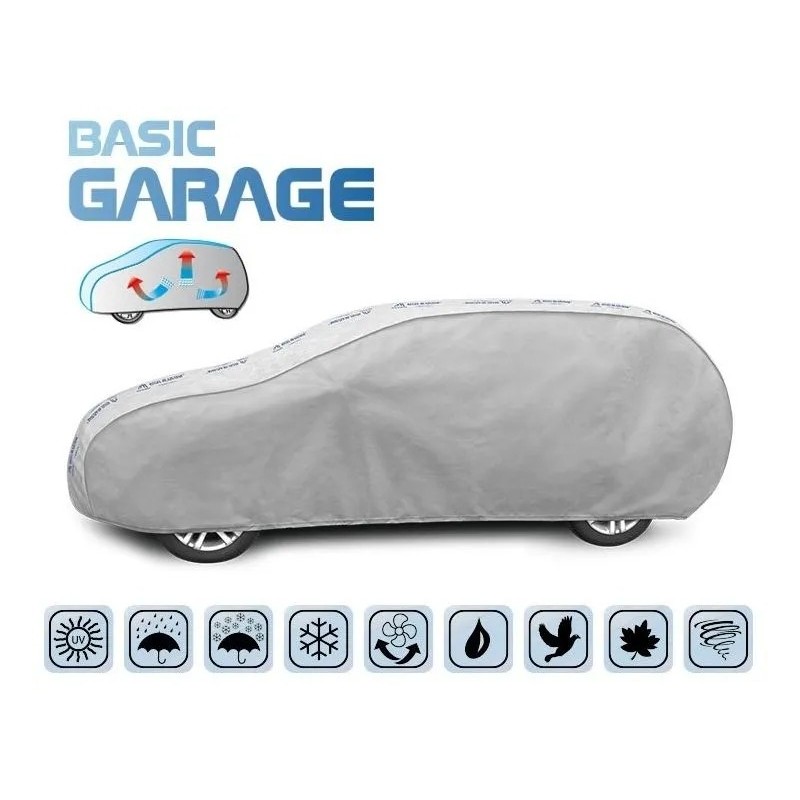 Plandeka na samochód BASIC GARAGE rozmiar XL Hatchback/Kombi ⬅️ sklep DOAN