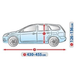 Plandeka na samochód BASIC GARAGE rozmiar L2 Hatchback/Kombi ⬅️ sklep DOAN