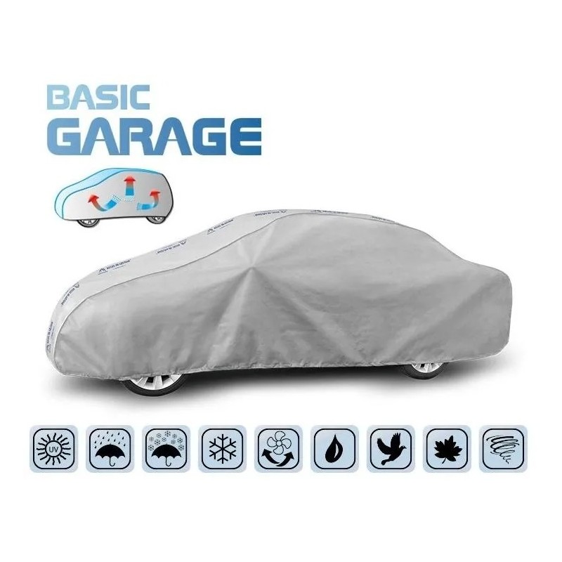 Plandeka na samochód BASIC GARAGE rozmiar XL Sedan ⬅️ sklep DOAN