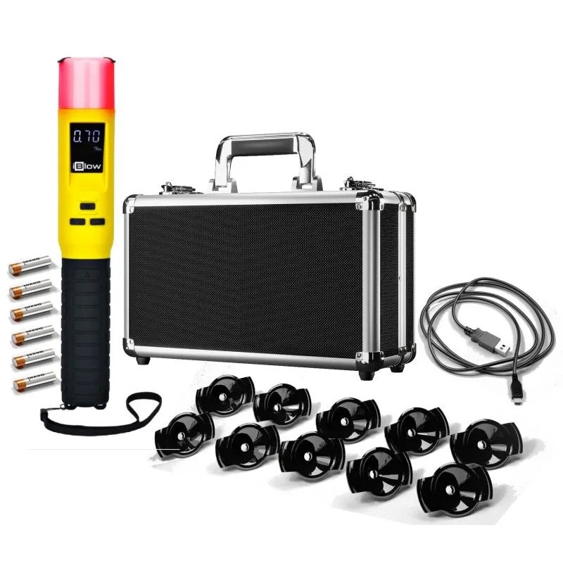 Alkomat elektrochemiczny PROMILER IBLOW 10 PREMIUM z walizką ⬅️ sklep DOAN
