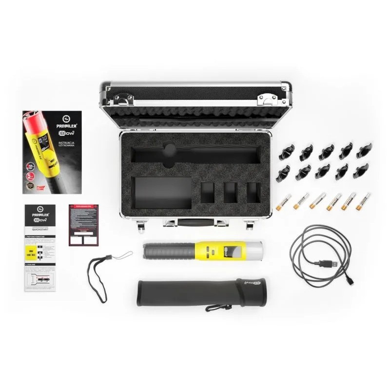Alkomat elektrochemiczny PROMILER IBLOW 10 PREMIUM z walizką ⬅️ sklep DOAN