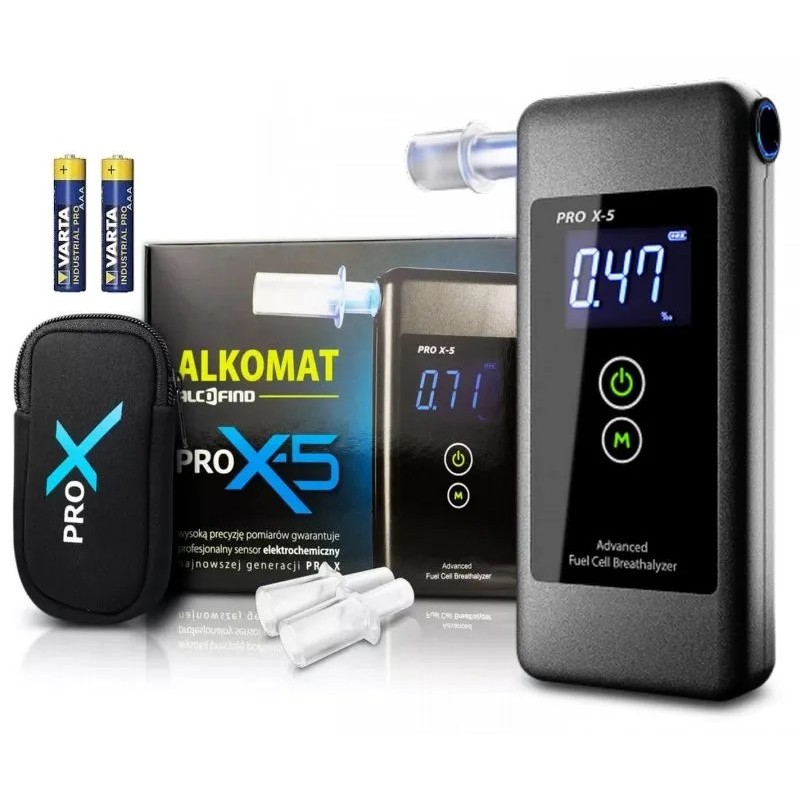 Alkomat elektrochemiczny ALCOFIND PRO X-5 ⬅️ sklep DOAN