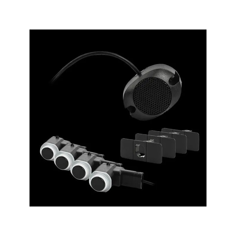 Czujniki parkowania CarForce AF-060 16,5mm srebrne ⬅️ sklep DOAN