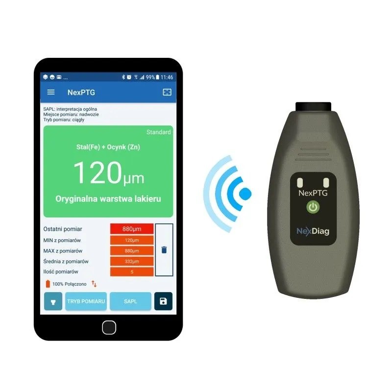 Miernik lakieru NexPTG STANDARD ⬅️ sklep DOAN