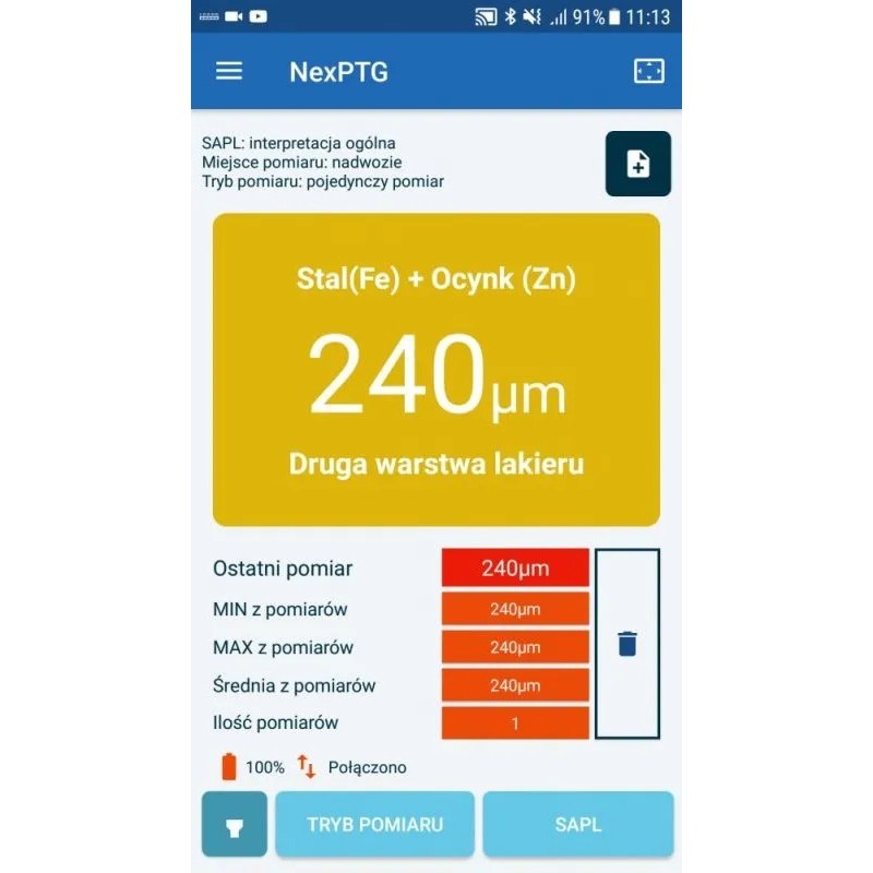 Miernik lakieru NexPTG STANDARD ⬅️ sklep DOAN