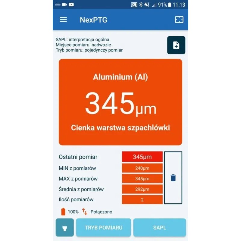 Miernik lakieru NexPTG STANDARD ⬅️ sklep DOAN