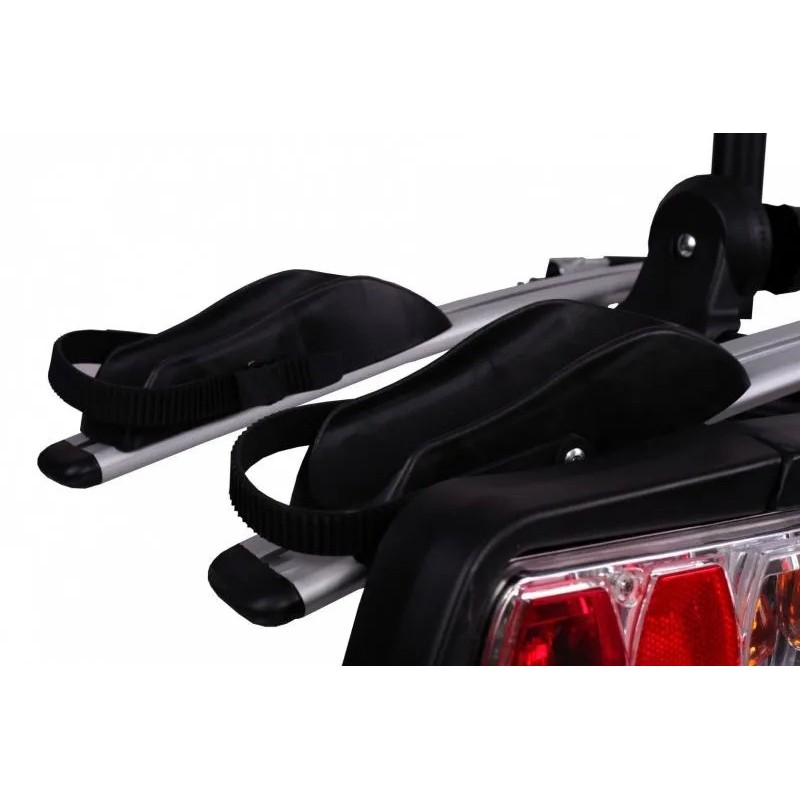 Bagażnik rowerowy na hak holowniczy Taurus Basic Plus 2 rowery 13 PIN ⬅️ sklep DOAN