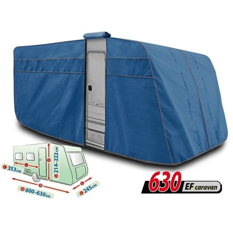 Pokrowiec na przyczepę kempingową dł. 600-630 cm PERFECT GARAGE 630EF ⬅️ sklep DOAN