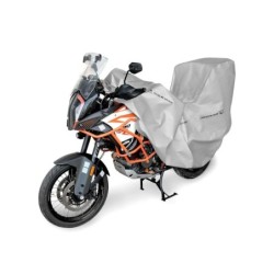 Pokrowiec na motocykl, dł. 215-245 cm + kufer Basic Garage ADVENTURE BOX ⬅️ sklep DOAN