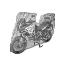 Pokrowiec na motocykl, dł. 215-245 cm + kufer Basic Garage ADVENTURE BOX ⬅️ sklep DOAN