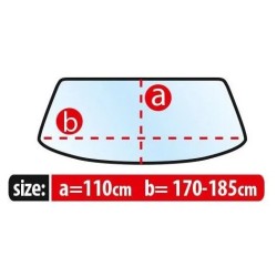 Przeciwszronowa osłona na dł. 170-185cm przedniej szyby WINTER DV XXL ⬅️ sklep DOAN