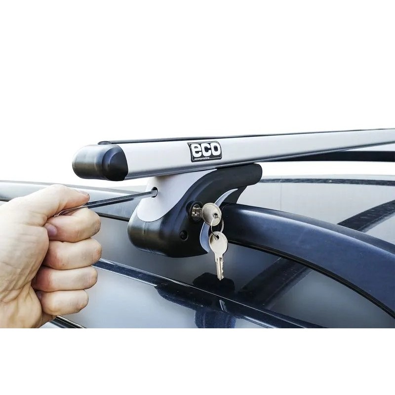 Bagażnik na relingi poręczowe Inter Pack Alubase 120 ⬅️ sklep DOAN