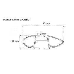 Taurus CarryUp Aero bagażnik ⬅️ sklep DOAN