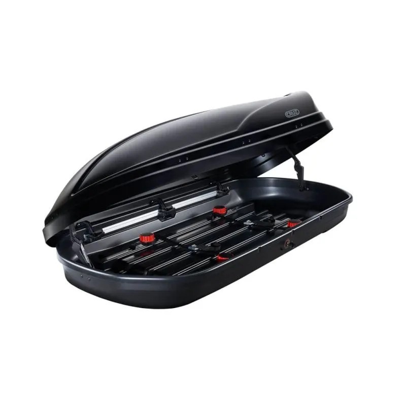 Box dachowy Cruz Paddock 500 litrów - czarny połysk ⬅️ sklep DOAN