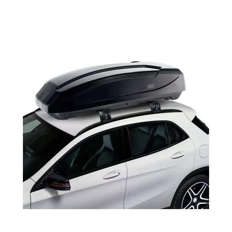 Box dachowy Cruz Paddock 470 litrów - czarny połysk ⬅️ sklep DOAN