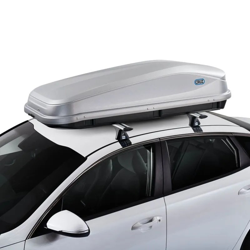 Box dachowy Cruz Easy 430 litrów - srebrny mat ⬅️ sklep DOAN