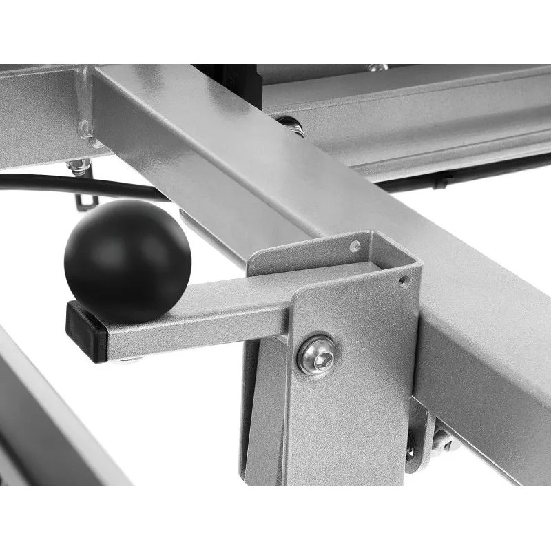 Bagażnik rowerowy na hak holowniczy Aguri Cruiser srebrny 3 rowery 13 PIN ⬅️ sklep DOAN