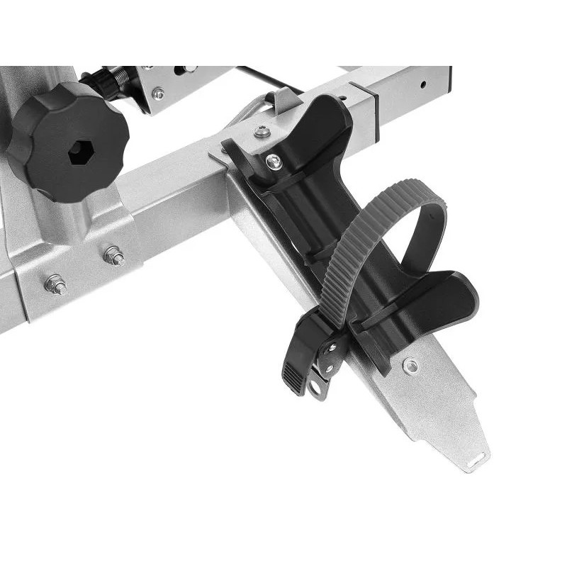 Bagażnik rowerowy na hak holowniczy Aguri Cruiser srebrny 3 rowery 13 PIN ⬅️ sklep DOAN