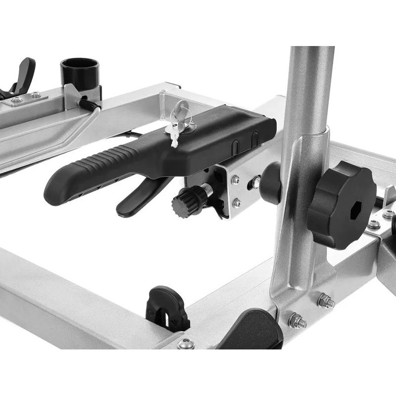 Bagażnik rowerowy na hak holowniczy Aguri Cruiser srebrny 3 rowery 13 PIN ⬅️ sklep DOAN