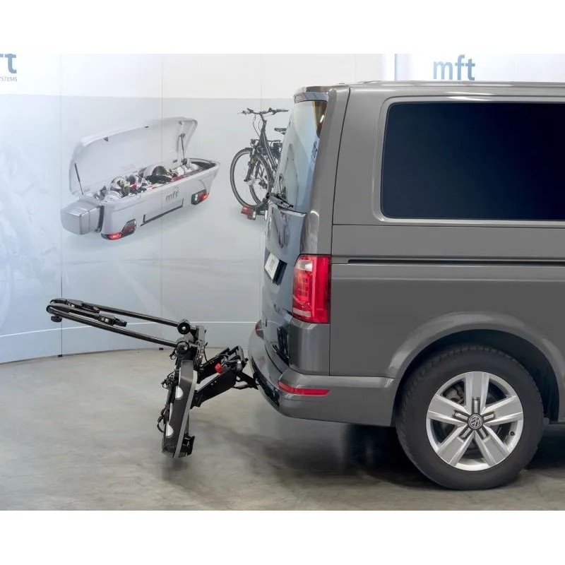 Zestaw bagażnik rowerowy na hak MFT Back Power 4 rowery + baza na hak Back Carrier ( oświetlenie LED ) ⬅️ sklep DOAN