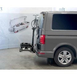 Zestaw bagażnik rowerowy na hak MFT Back Power 2 rowery + baza na hak Back Carrier ( oświetlenie LED ) ⬅️ sklep DOAN