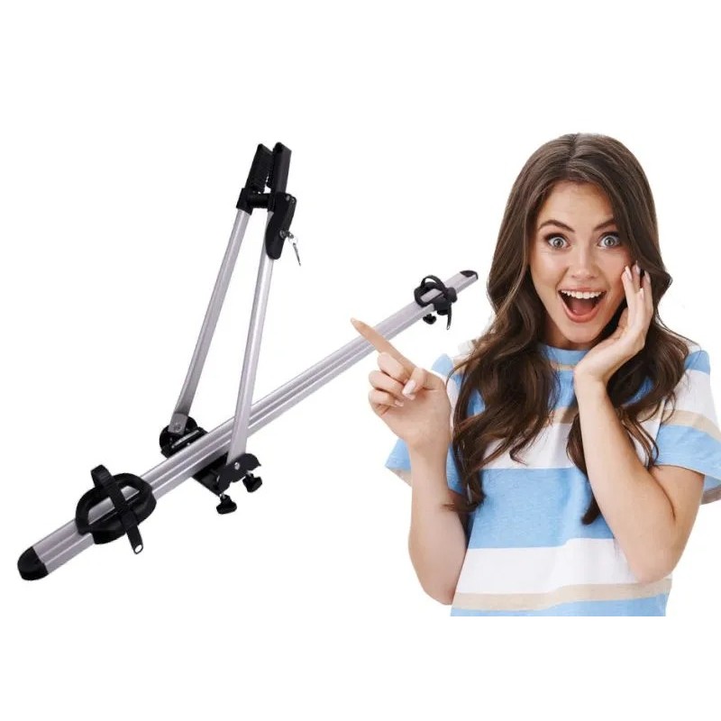 Uchwyt rowerowy na dach Taurus BikeUp srebrny ⬅️ sklep DOAN