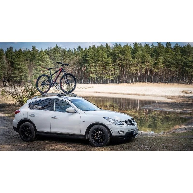 Uchwyt rowerowy na dach Taurus BikeUp srebrny ⬅️ sklep DOAN