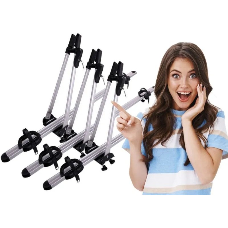 Uchwyt rowerowy na dach Taurus BikeUp zestaw x 3 sztuki ⬅️ sklep DOAN