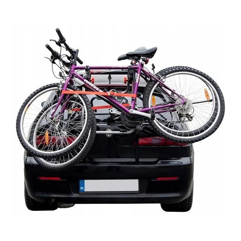 Bagażnik rowerowy na tylną klapę Aguri Tour 2 rowery ⬅️ sklep DOAN