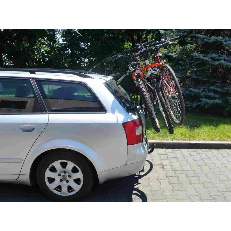 Bagażnik rowerowy na tylną klapę Aguri Tour 2 rowery ⬅️ sklep DOAN