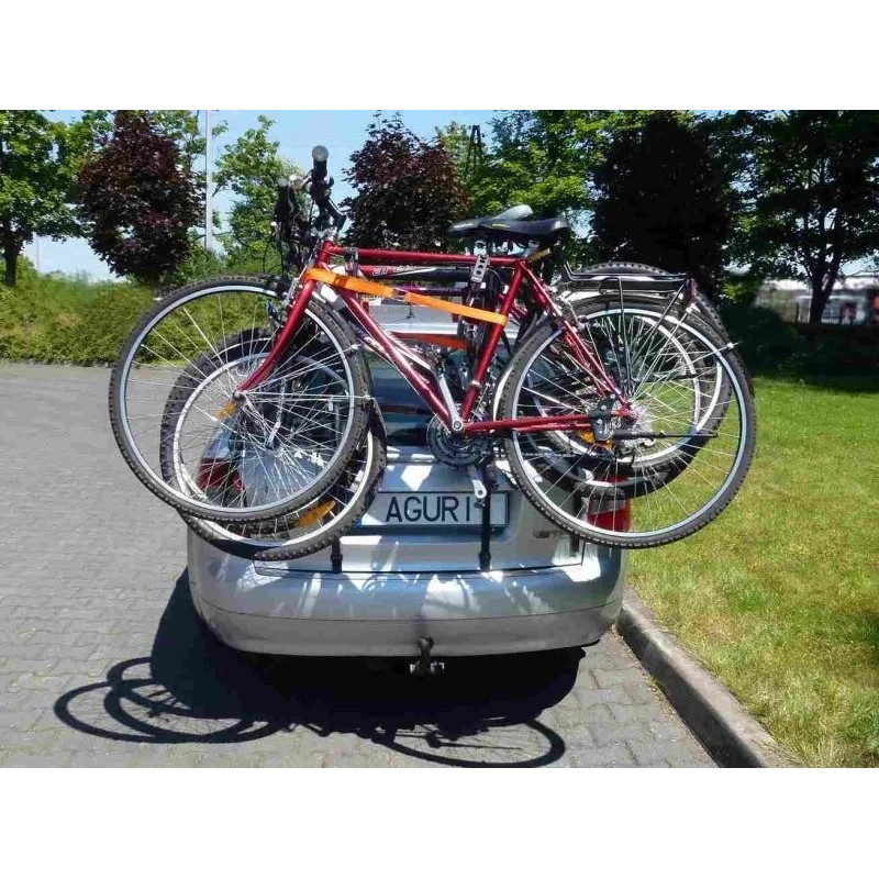 Bagażnik rowerowy na tylną klapę Aguri Tour 2 rowery ⬅️ sklep DOAN