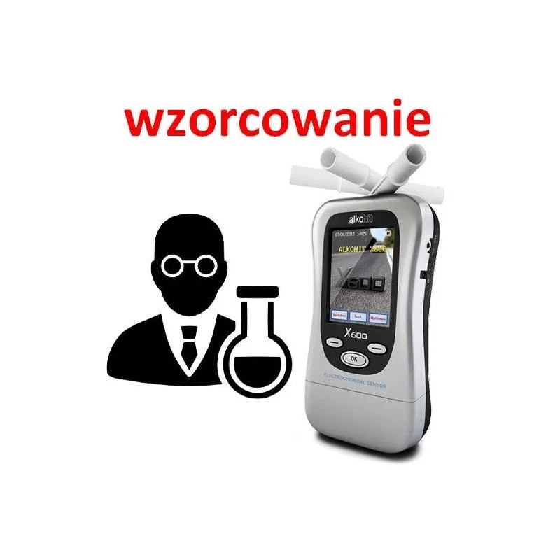 Wzorcowanie alkomatu Alkohit X600 + świadectwo wzorcowania ⬅️ sklep DOAN