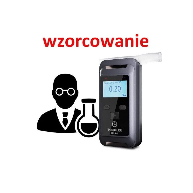 Wzorcowanie alkomatu Promiler ALP-1 + świadectwo wzorcowania ⬅️ sklep DOAN