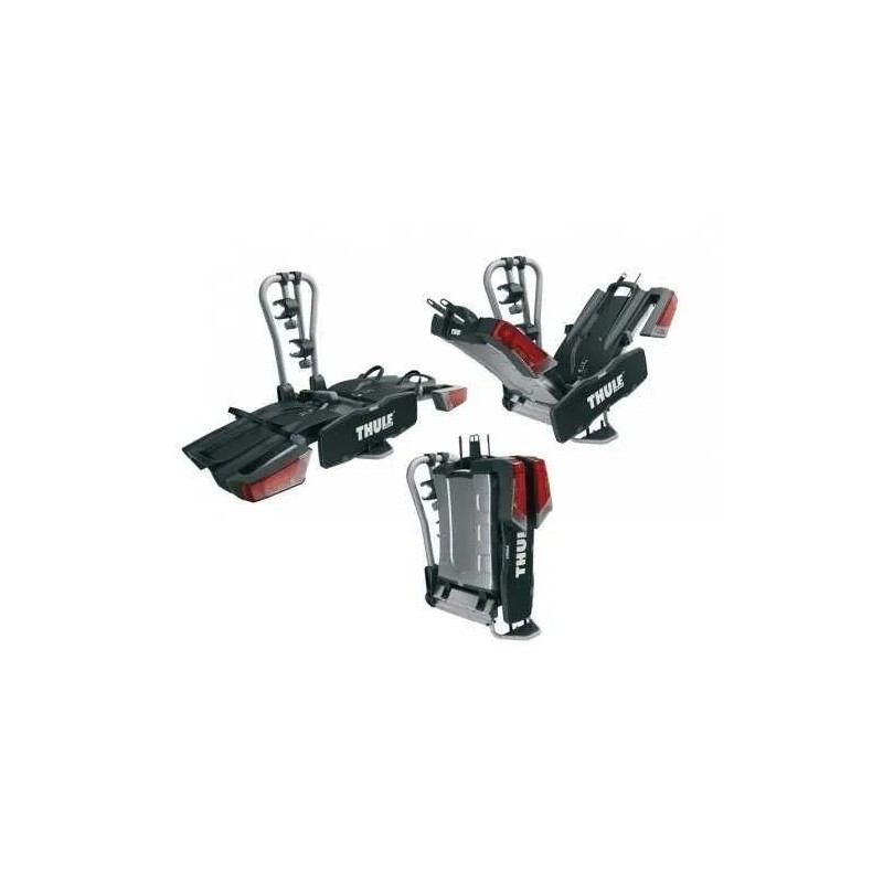Bagażnik rowerowy na hak holowniczy Thule EasyFold 931 srebrny 2 rowery 13 PIN ⬅️ sklep DOAN